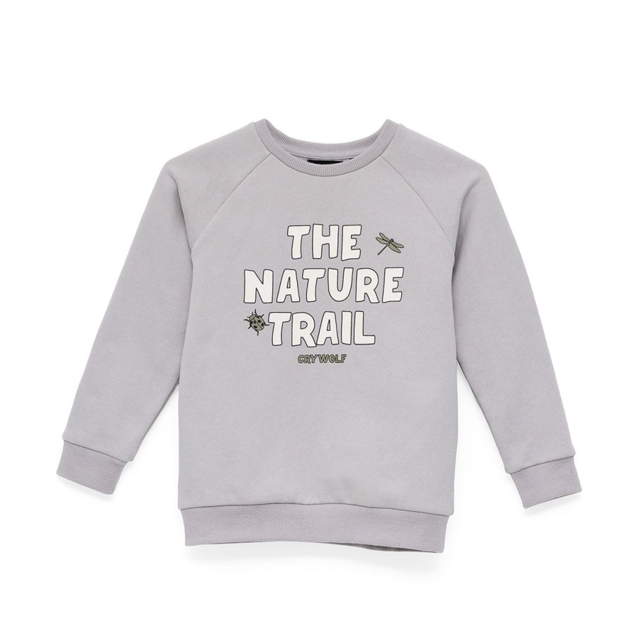 Baby [0-23M] Crywolf Jumpers | Crywolf Sunday Sweater - Fossil