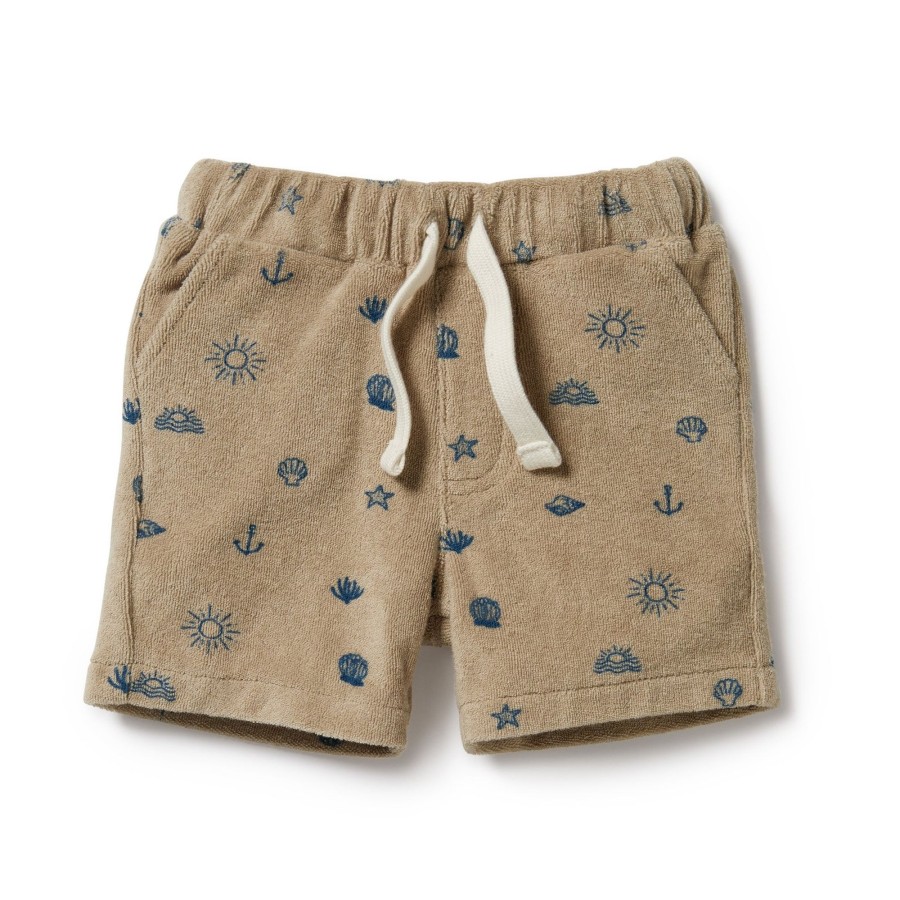 Baby [0-23M] Wilson & Frenchy Bottoms | Wilson And Frenchy Organic Terry Short Summer Days