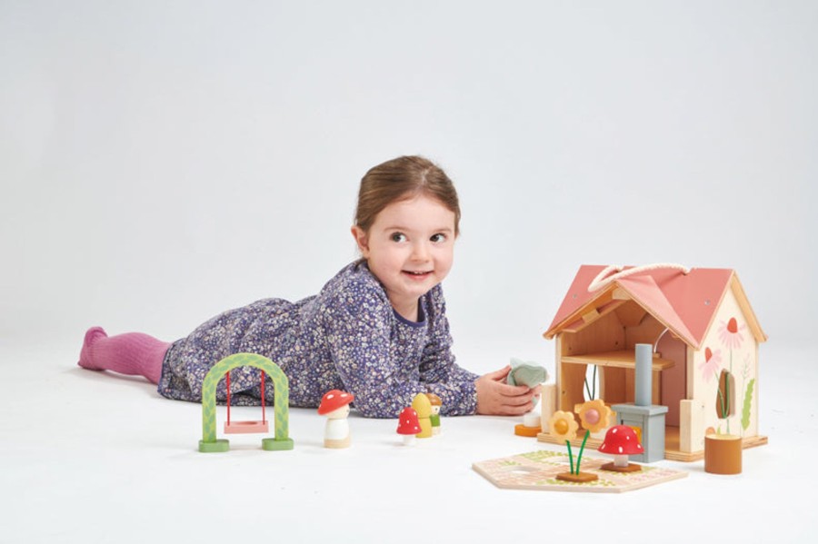 Play + Learn Tenderleaf Doll Houses | Merrywood Rosewood Cottage