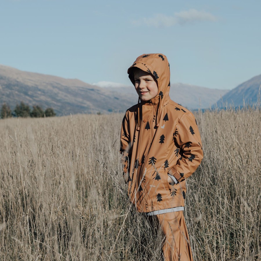 Child [2-14] Crywolf Rainwear | Crywolf Play Jacket - Woodland