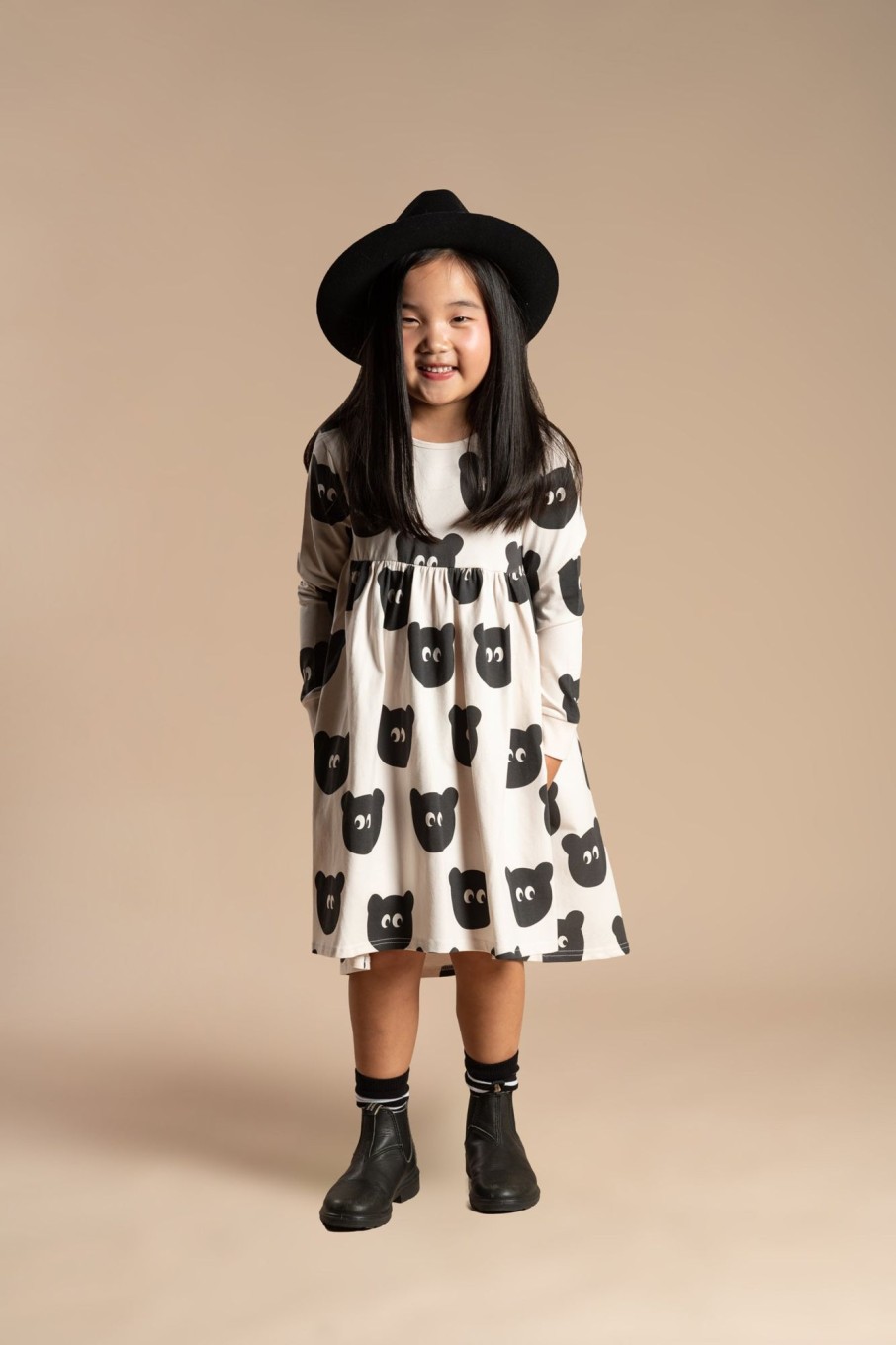 Child [2-14] Rock Your Baby Dresses | Rock Your Baby Bertie Long Sleeve Dress