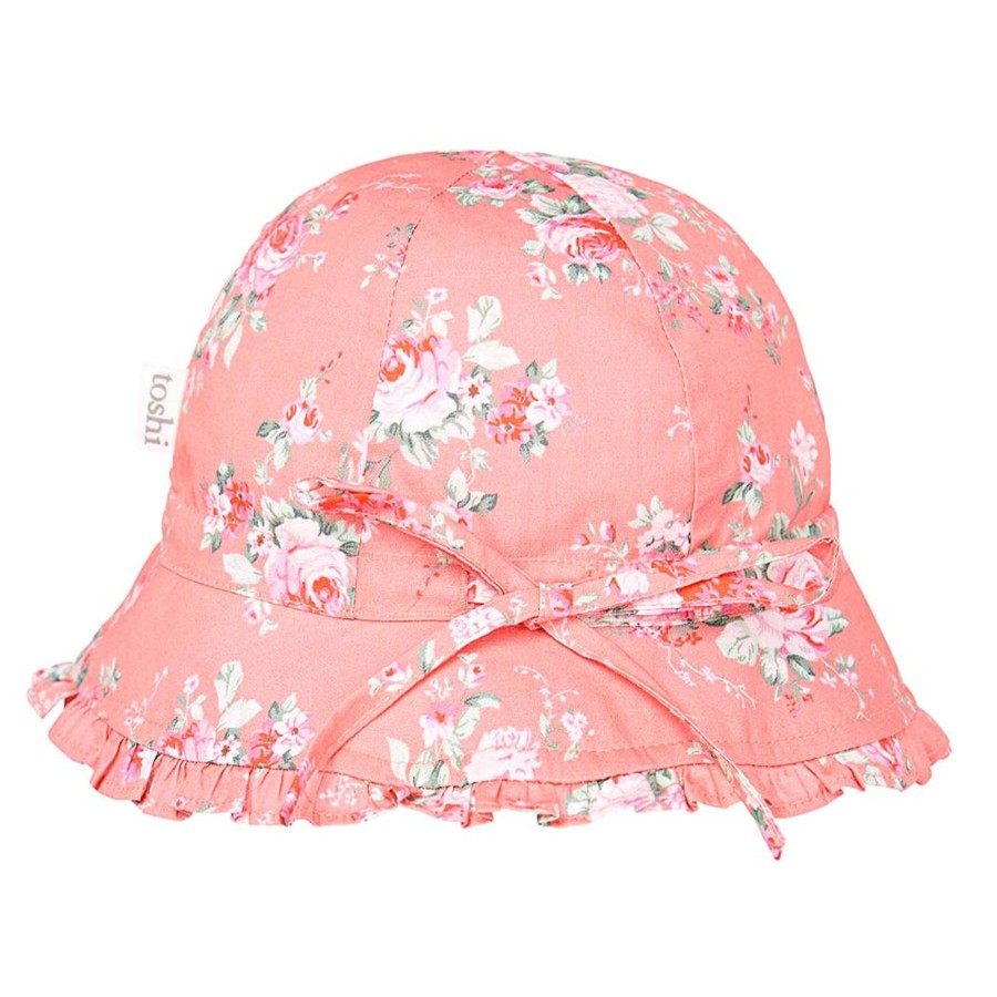 Child [2-14] Toshi Hats | Toshi Bell Hat - Pretty Cherry