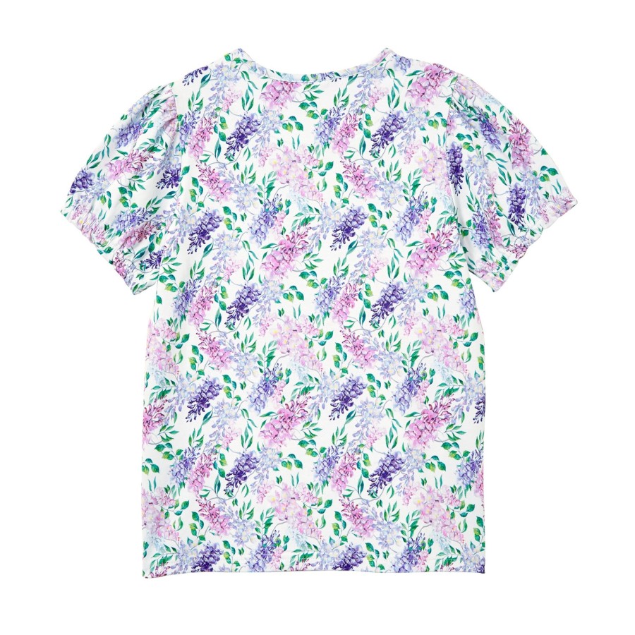 Baby [0-23M] Milky Tops | Milky Wisteria Tee