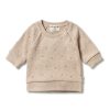 Child [2-14] Wilson & Frenchy Jumpers | Wilson And Frenchy Organic Waffle Sweat - Leaf