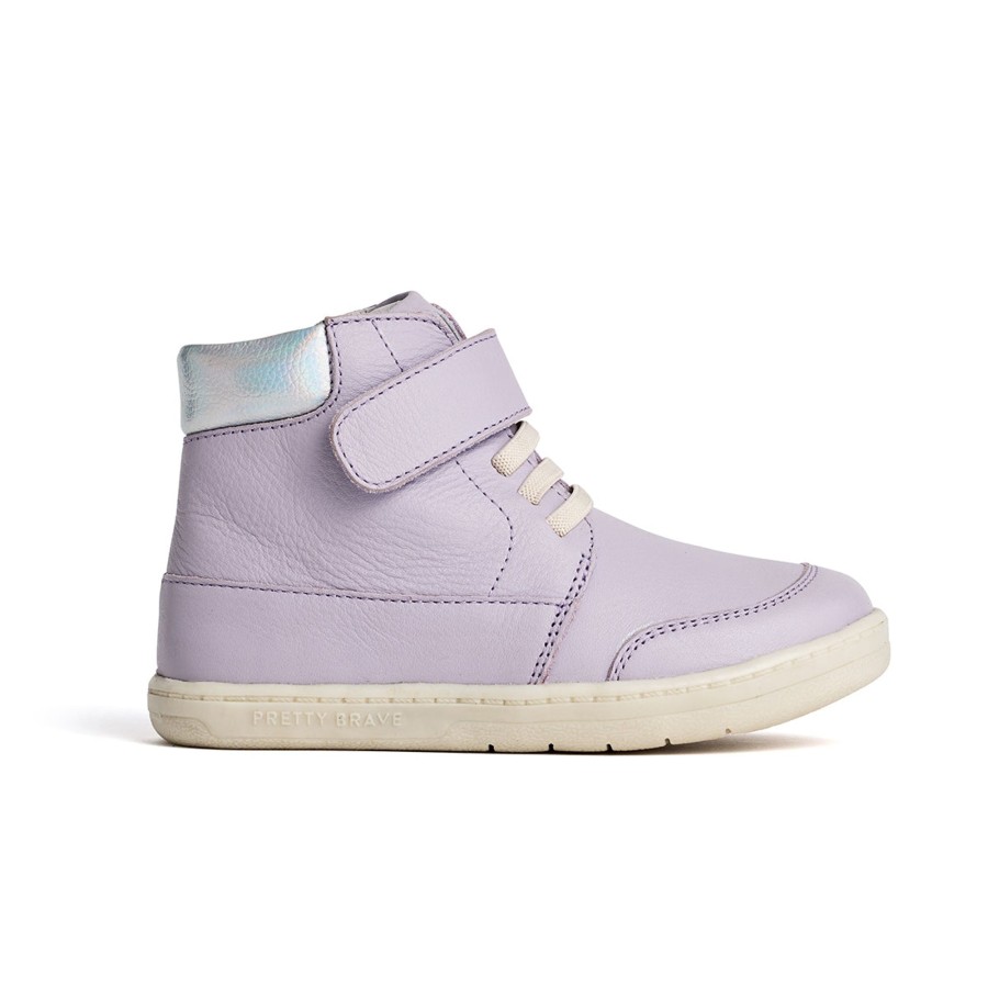 Child [2-14] Pretty Brave Footwear | Pretty Brave Harley Boot - Lilac