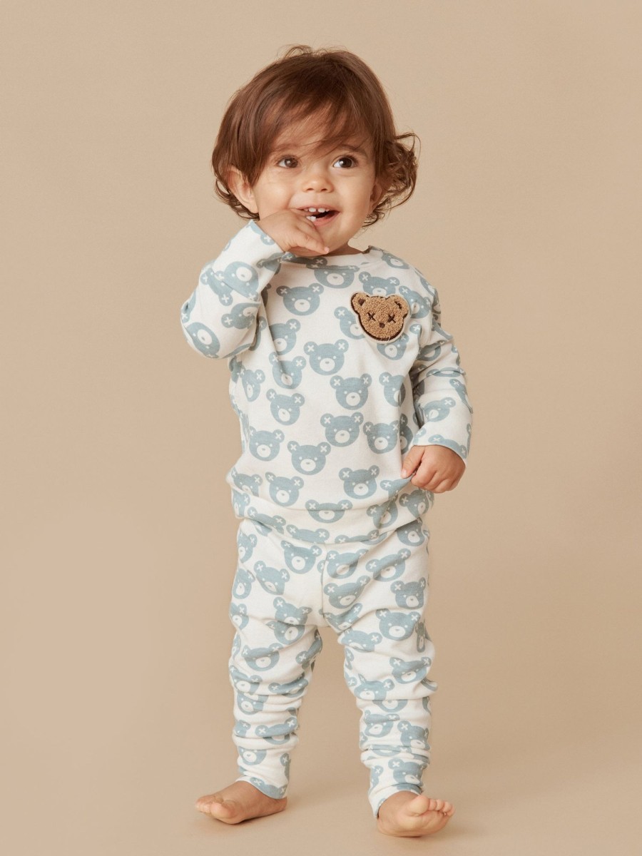 Child [2-14] Huxbaby Sleep | Huxbaby Huxbear Pyjamas - Surf