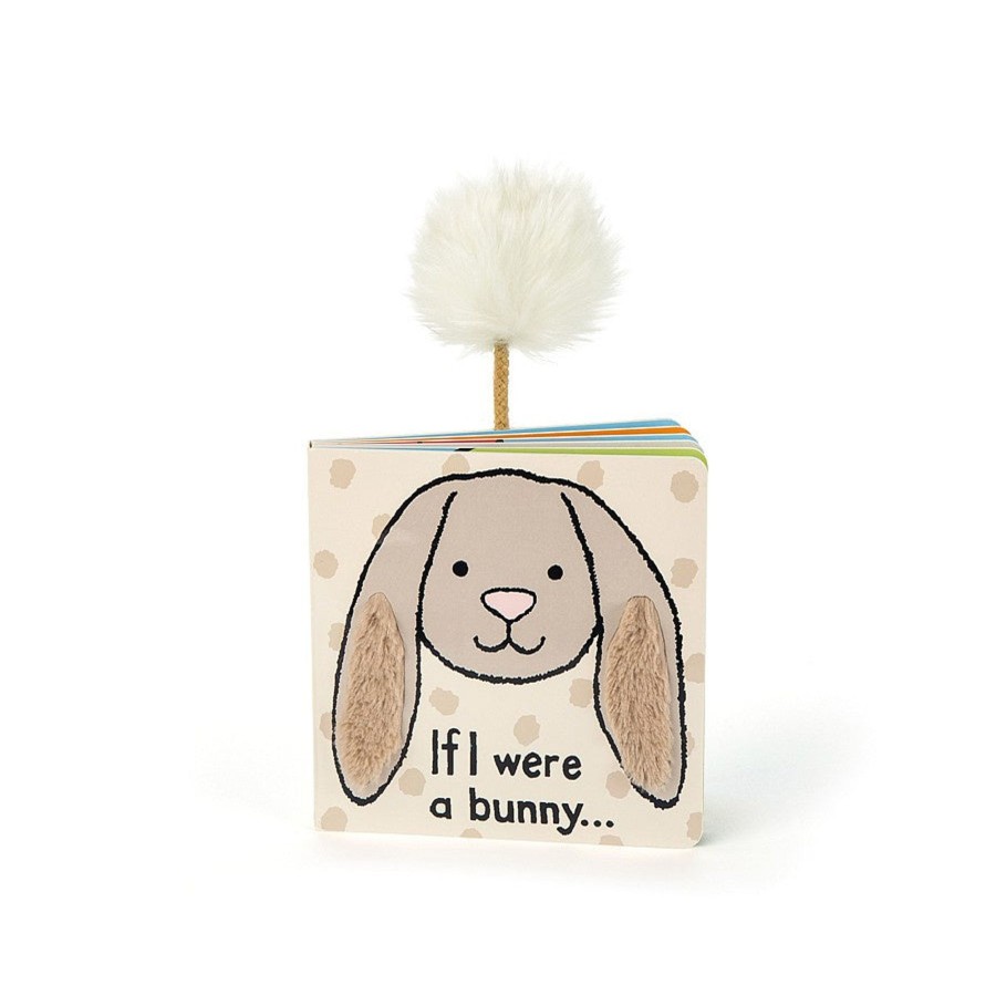 Baby [0-23M] Jellycat Books + Flash Cards | Jellycat - If I Were A Bunny Board Book