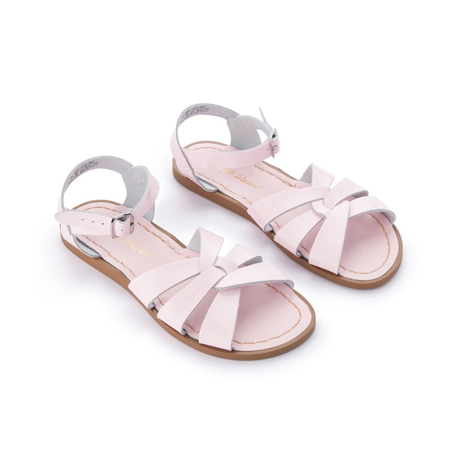 Grown Ups Saltwater Sandals | Saltwater Sandals Adults Original Shiny Pink