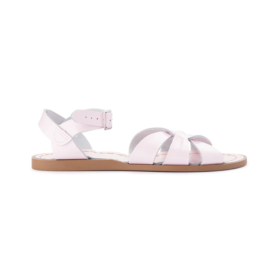 Grown Ups Saltwater Sandals | Saltwater Sandals Adults Original Shiny Pink