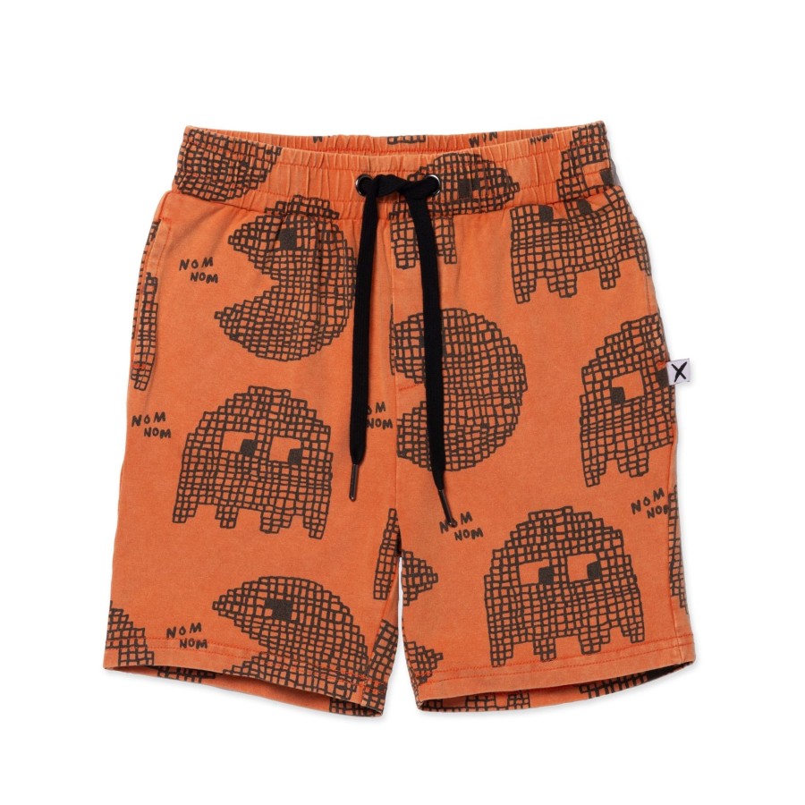 Child [2-14] Minti Bottoms | Minti Retro Short - Orange Wash