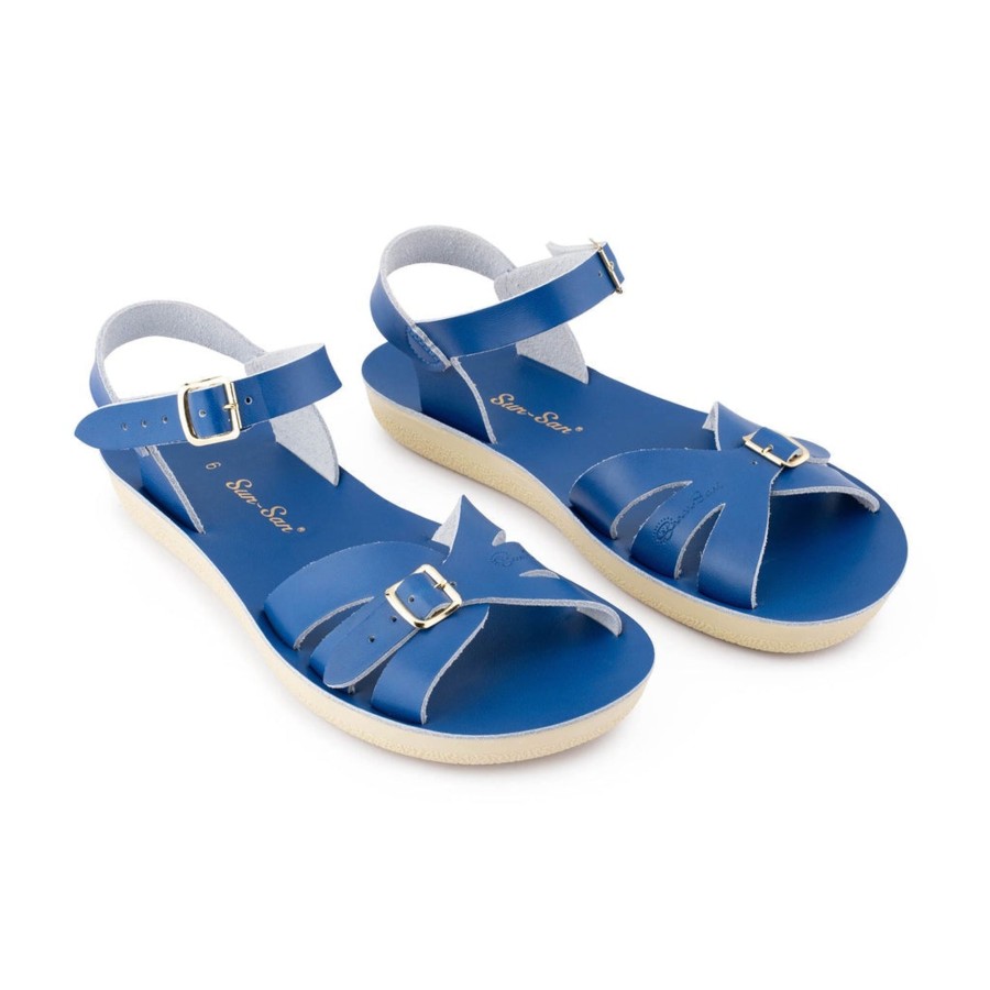 Grown Ups Saltwater Sandals | Saltwater Sandals Adults Sun San Boardwalk Cobalt