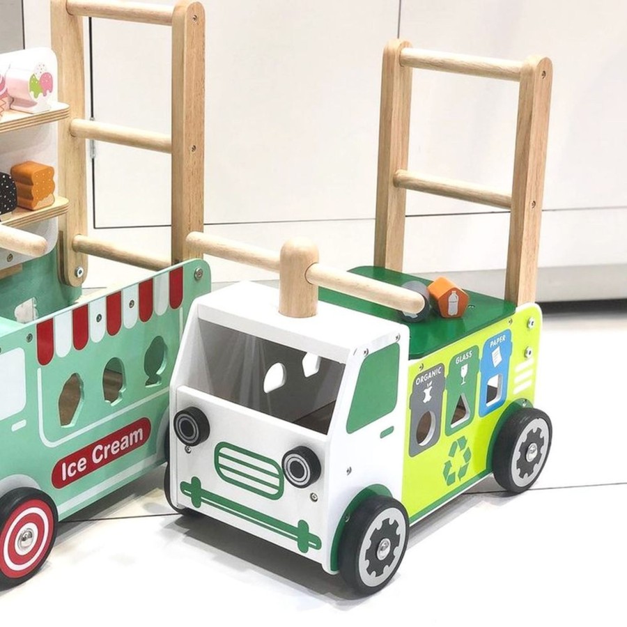 Play + Learn I'm Toy Vehicles | Walk And Ride Recycling Truck Sorter