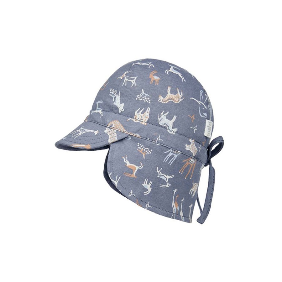 Baby [0-23M] Toshi Hats | Toshi Bambini Flap Cap - Wild Tribe