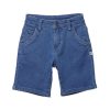 Child [2-14] Minti Bottoms | Minti Soft Feel Denim Short - Blue