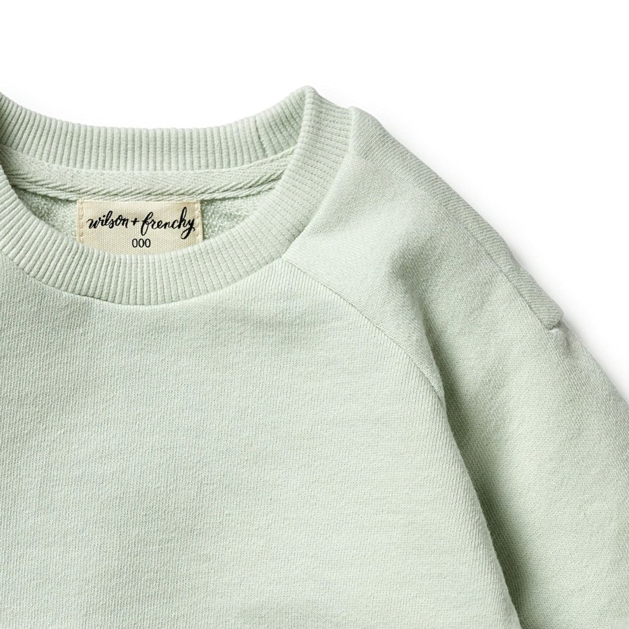 Baby [0-23M] Wilson & Frenchy Jumpers | Wilson And Frenchy Organic Terry Slouch Sweat - Lily