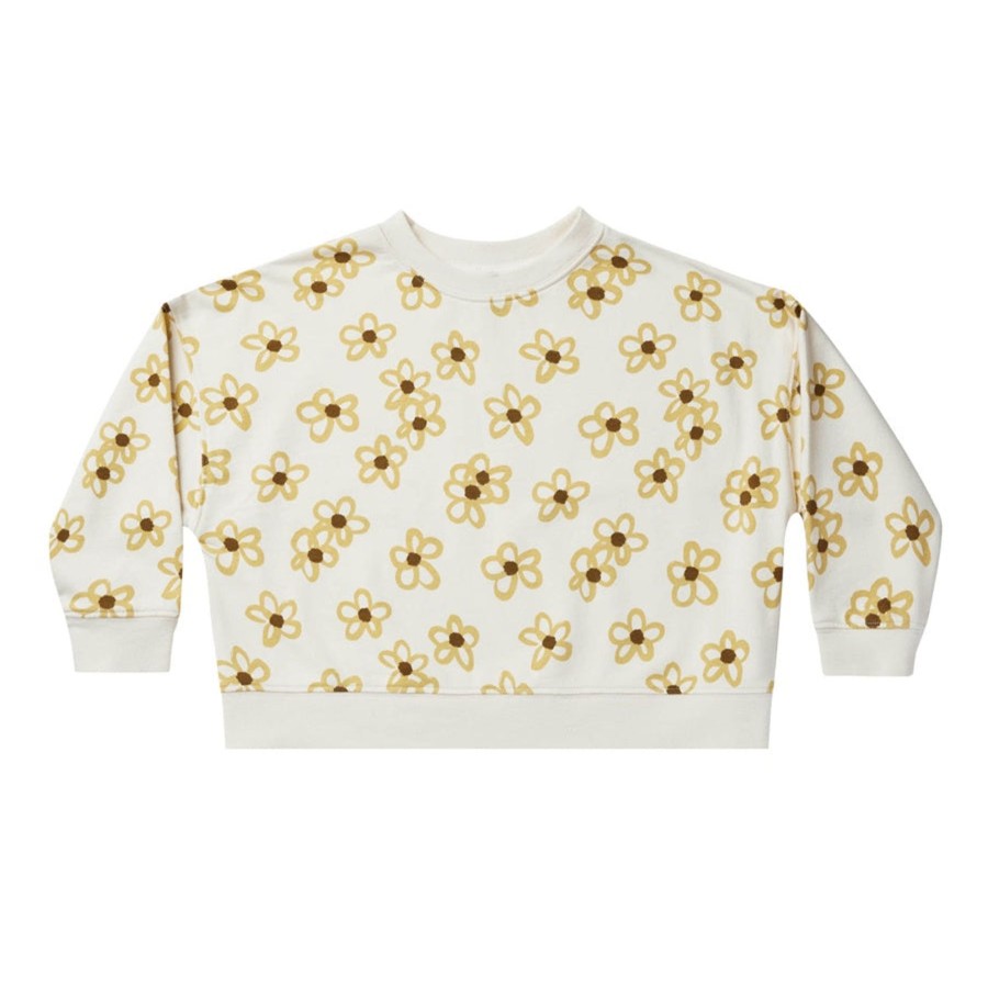 Grown Ups Rylee + Cru | Rylee + Cru Womens Boxy Pullover - Daisy