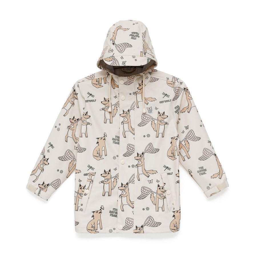 Baby [0-23M] Crywolf Rainwear | Crywolf Play Jacket - Butterfly Catcher