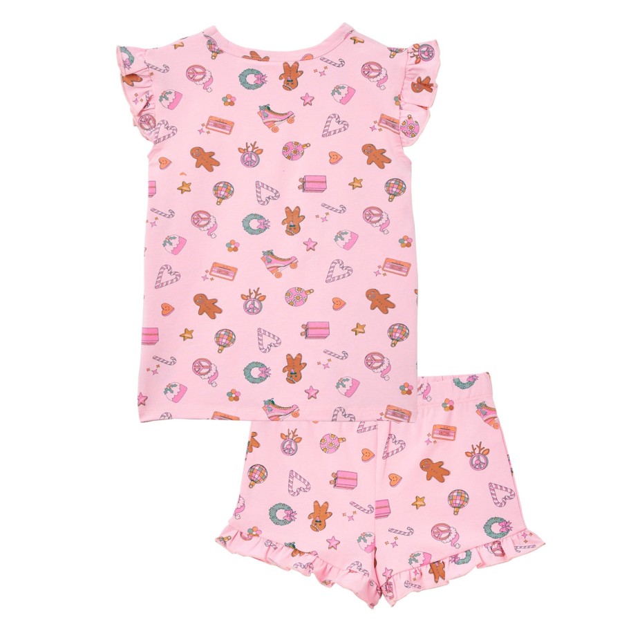 Child [2-14] Milky Sleep | Milky Festive Pyjamas - Blossom Pink