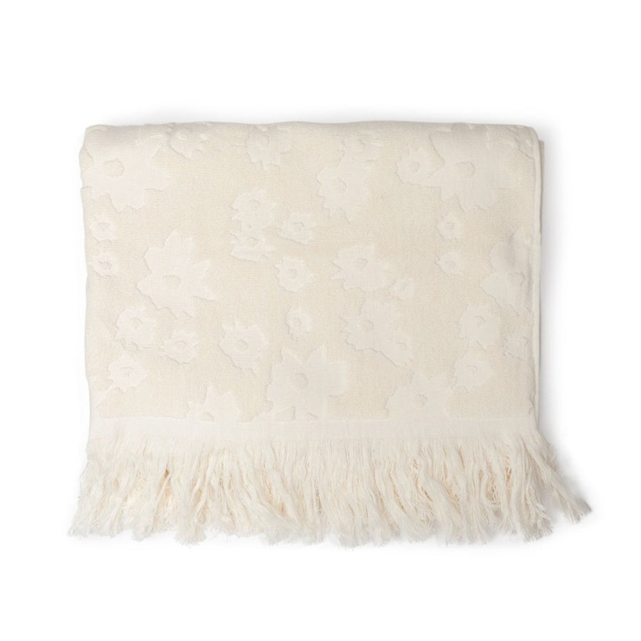 Child [2-14] Grown Swim | Grown Kids Tassel Towel - Milk Petal