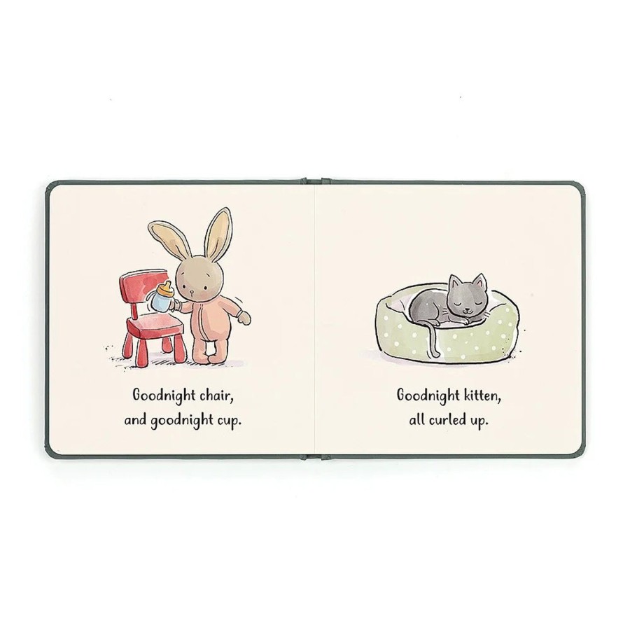 Play + Learn Jellycat Books | Jellycat - Goodnight Bunny Book