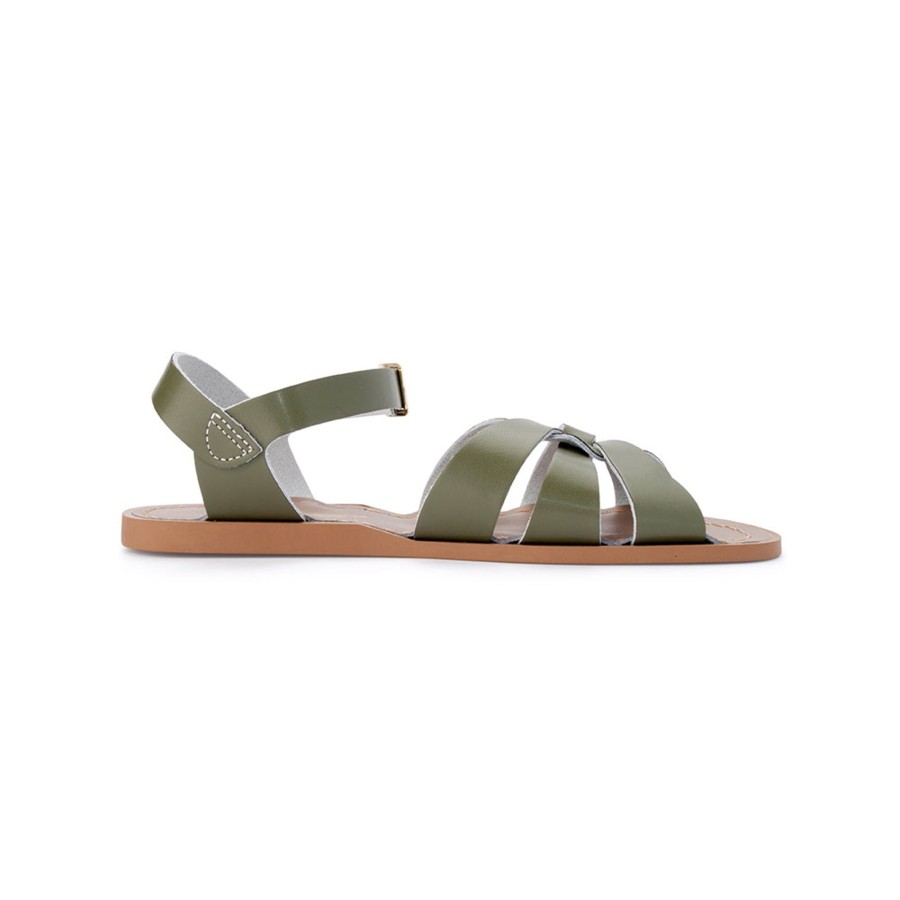 Grown Ups Saltwater Sandals | Saltwater Sandals Adults Original Olive