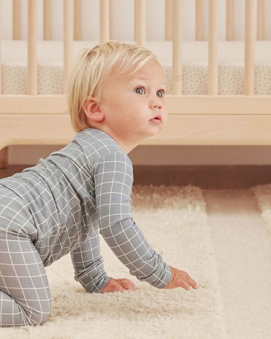 Child [2-14] Quincy Mae Sleep | Quincy Mae Bamboo Pyjama Set | Grid