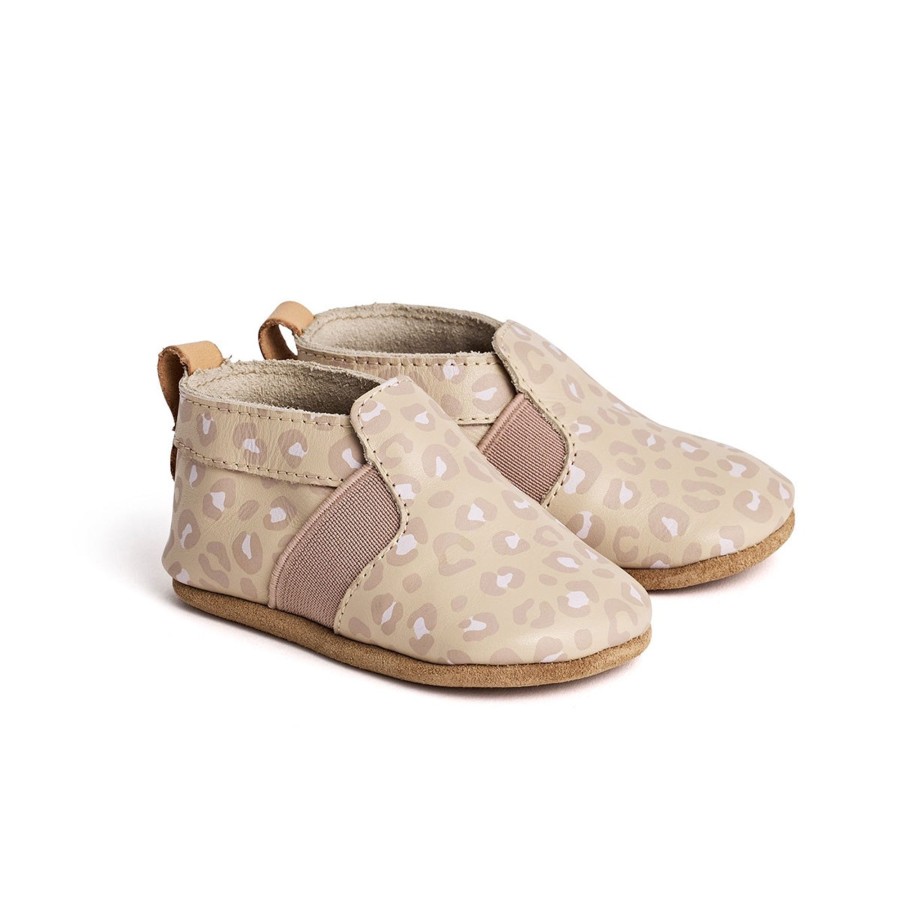 Baby [0-23M] Pretty Brave Footwear | Pretty Brave Baby Slip-On - Blush Leopard