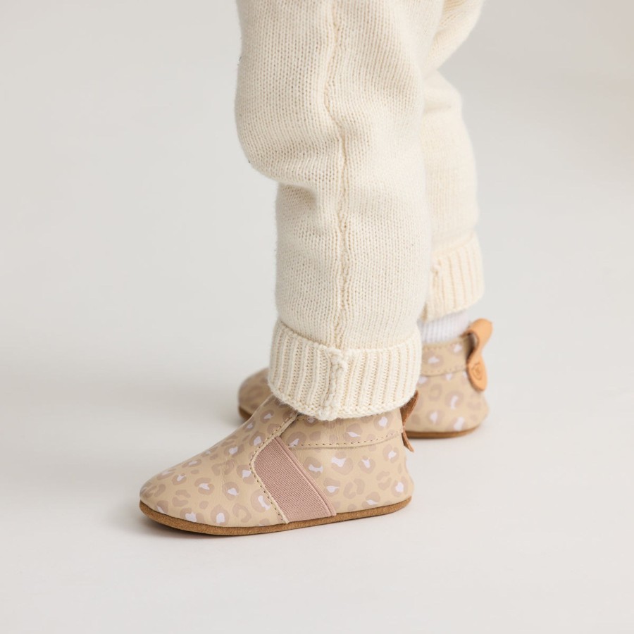 Baby [0-23M] Pretty Brave Footwear | Pretty Brave Baby Slip-On - Blush Leopard