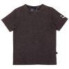 Child [2-14] Minti Tops | Minti Happy Face Tee - Black Wash