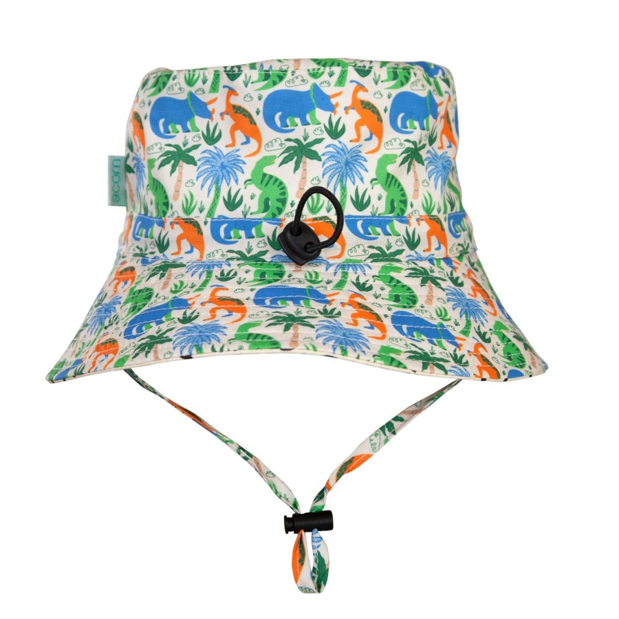 Child [2-14] Acorn Hats | Acorn Wide Brim Bucket Hat - Prehistoric