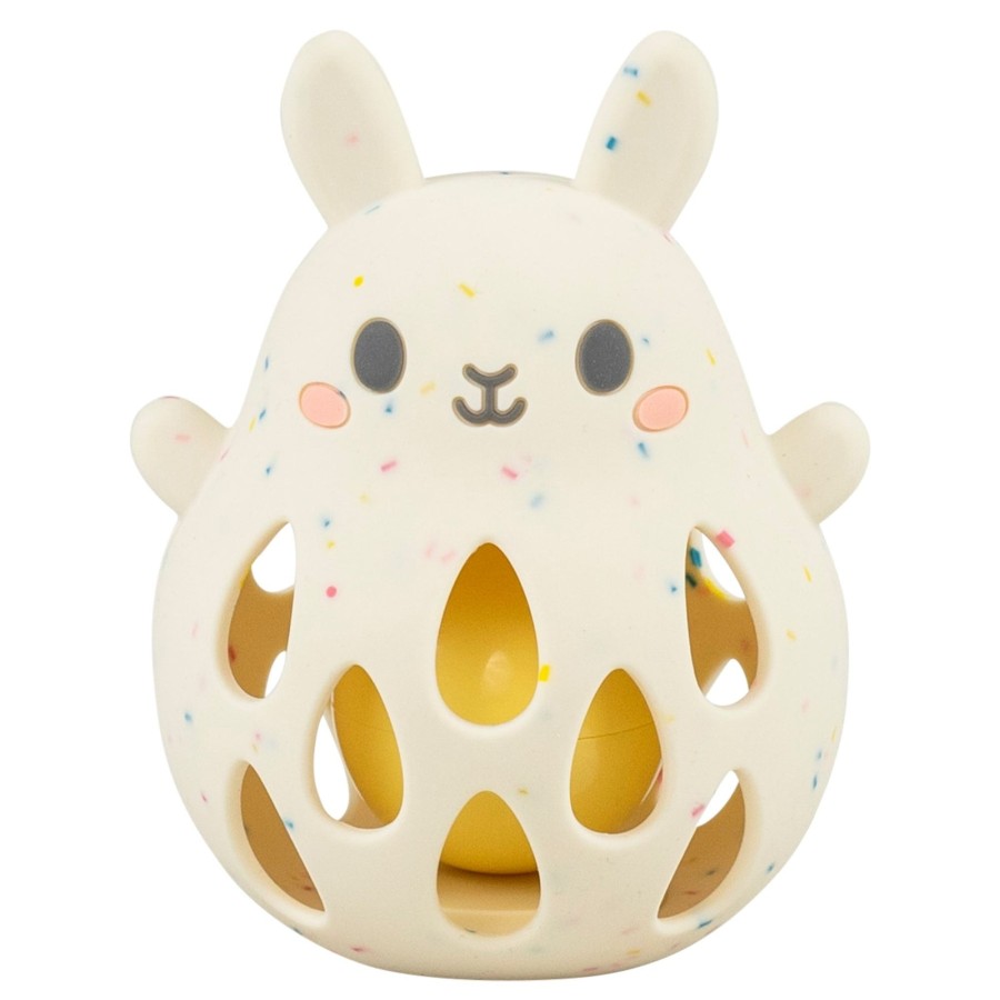 Baby [0-23M] Tiger Tribe Sensory | Silicone Rattle - Bunny