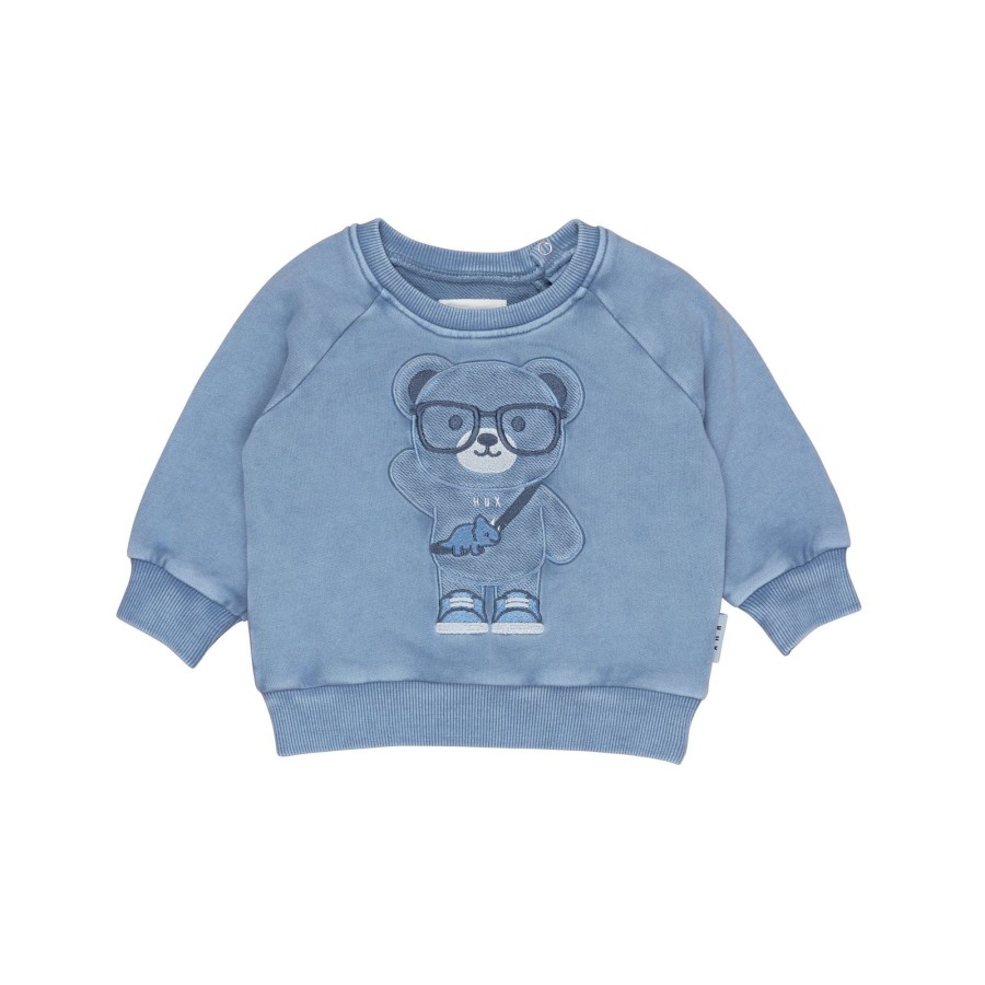 Child [2-14] Huxbaby Jumpers | Huxbaby Hello Hux Sweatshirt