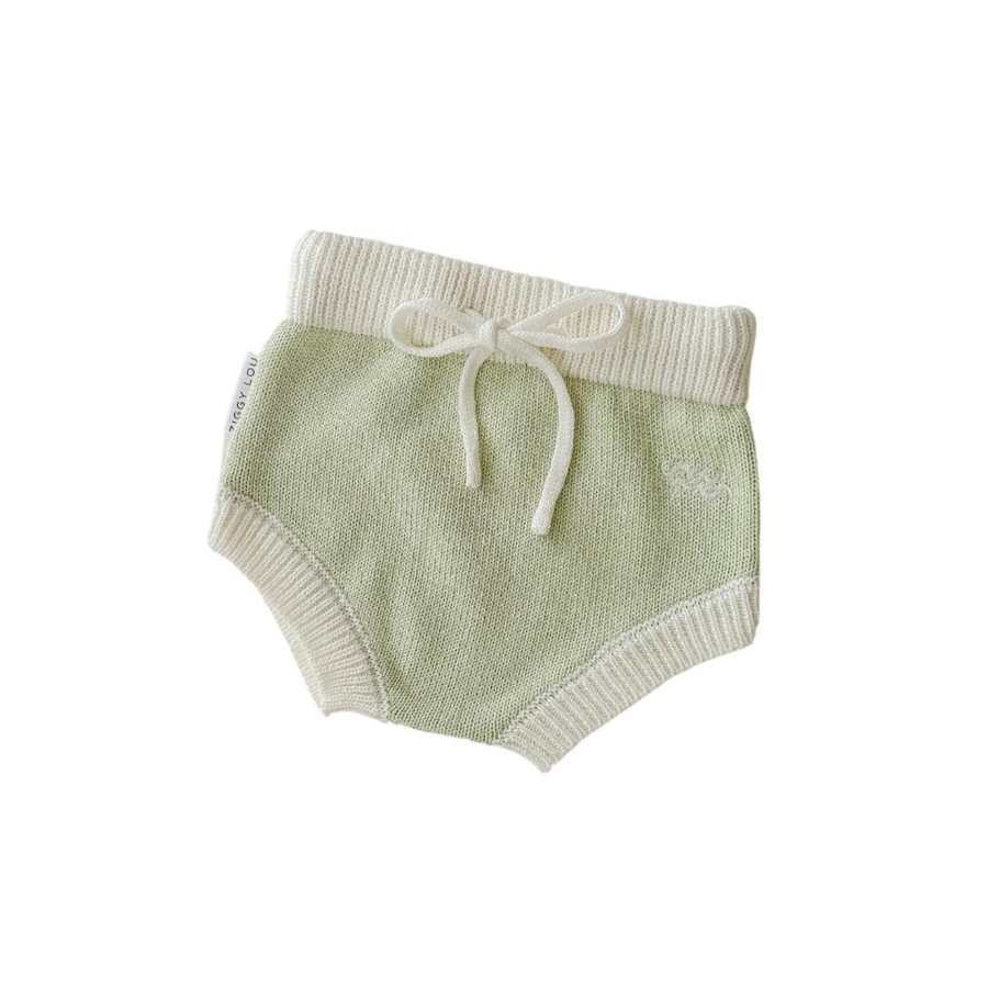 Baby [0-23M] Ziggy Lou Knitwear | Ziggy Lou - Bloomers | Lime