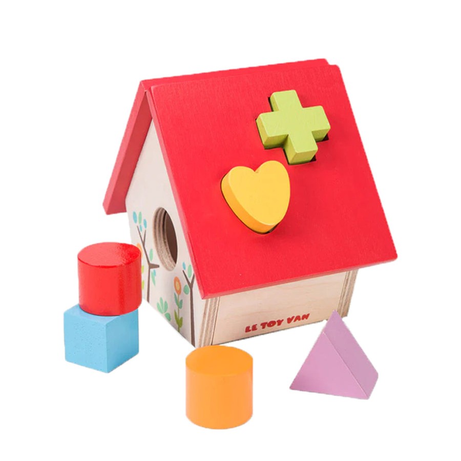 Baby [0-23M] Petilou Shape Sorters + Puzzles | My Little Birdhouse Shape Sorter