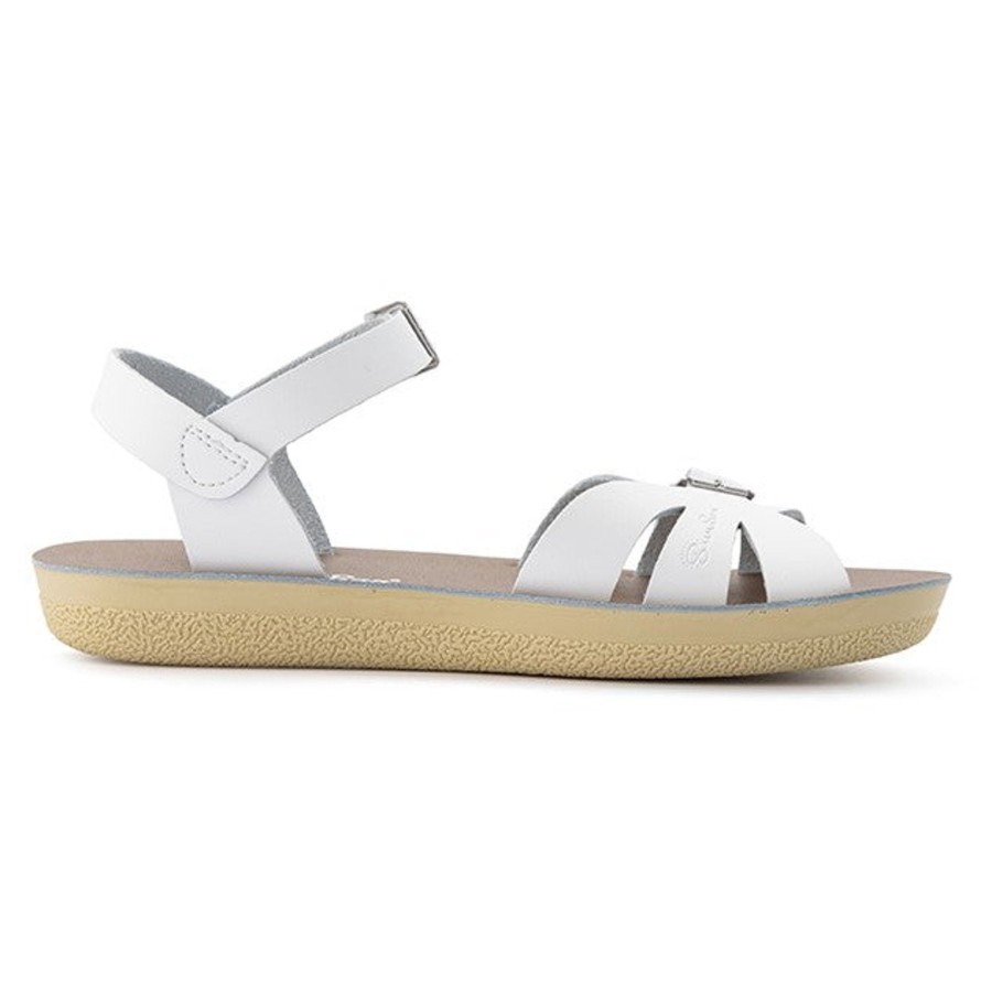 Child [2-14] Saltwater Sandals Footwear | Saltwater Sandals Sun San Sailor White