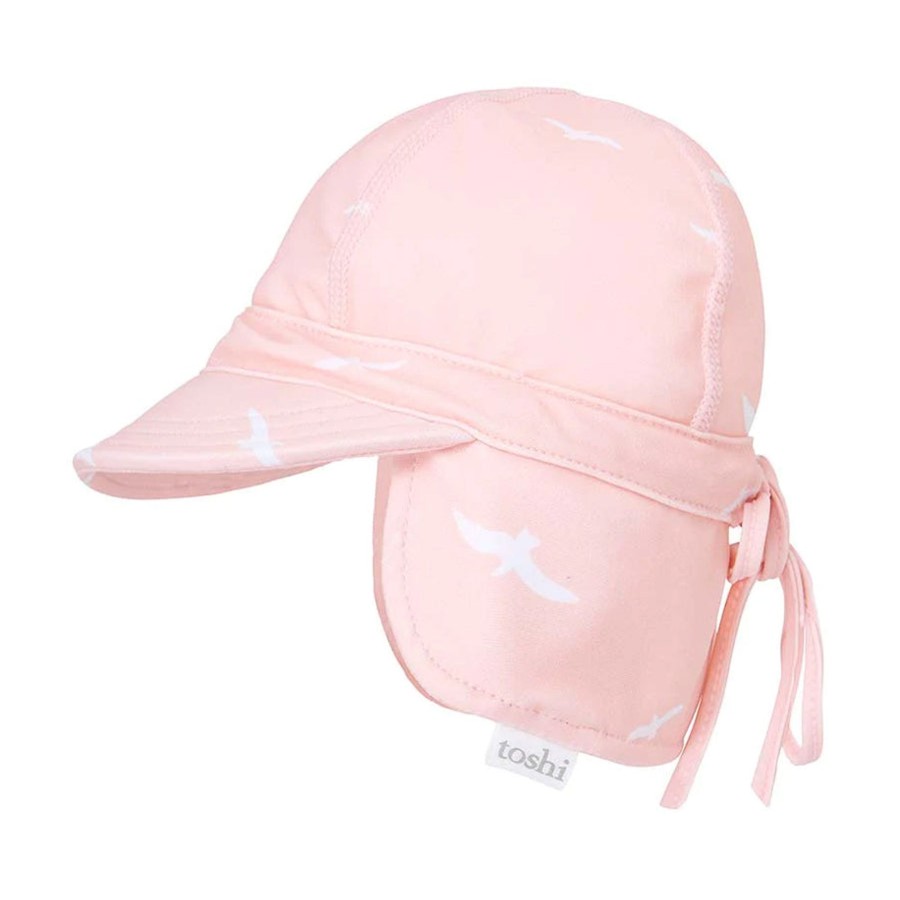 Baby [0-23M] Toshi Hats | Toshi Swim Flap Cap - Palm Beach