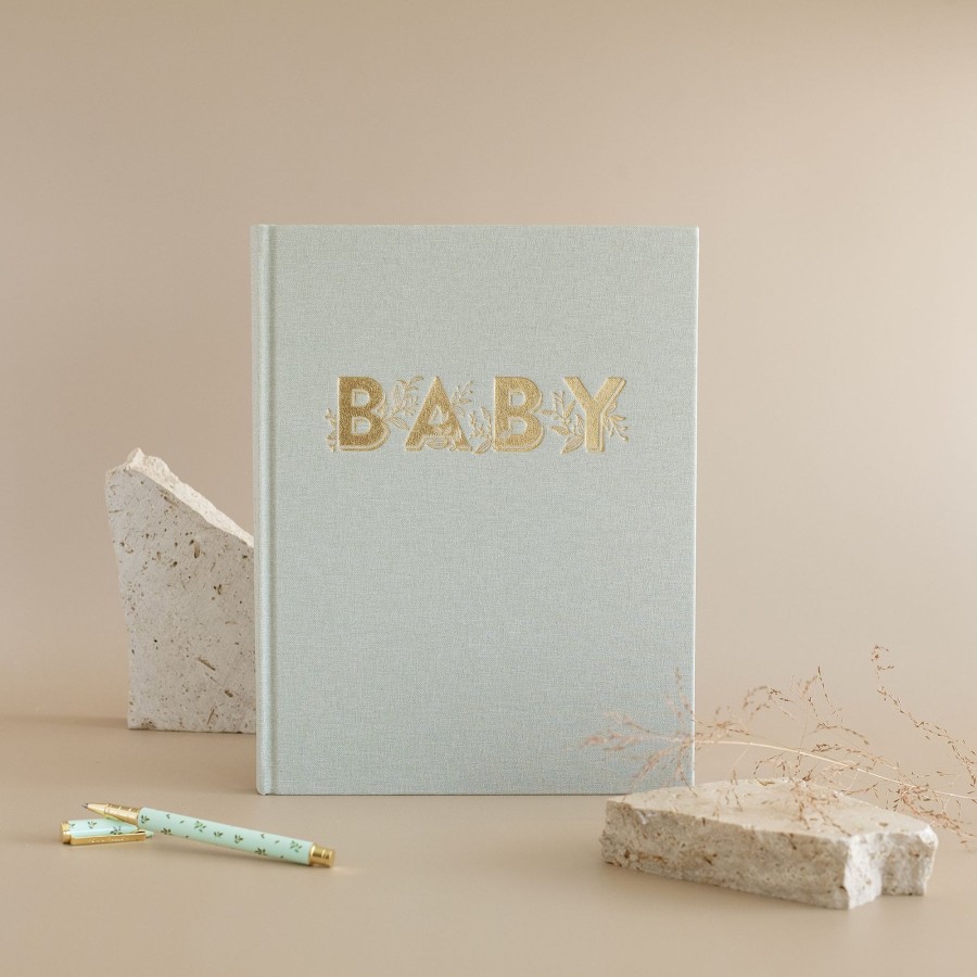 Grown Ups Fox & Fallow | Fox & Fallow Baby Book - Pistachio