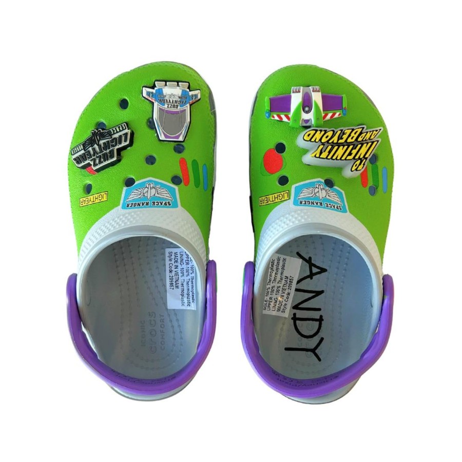 Baby [0-23M] Crocs Footwear | Crocs Toy Story Classic Clog - Buzz