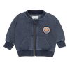 Child [2-14] Huxbaby Outerwear | Huxbaby Rainbow Smiley Retro Pocket Track Jacket - Denim