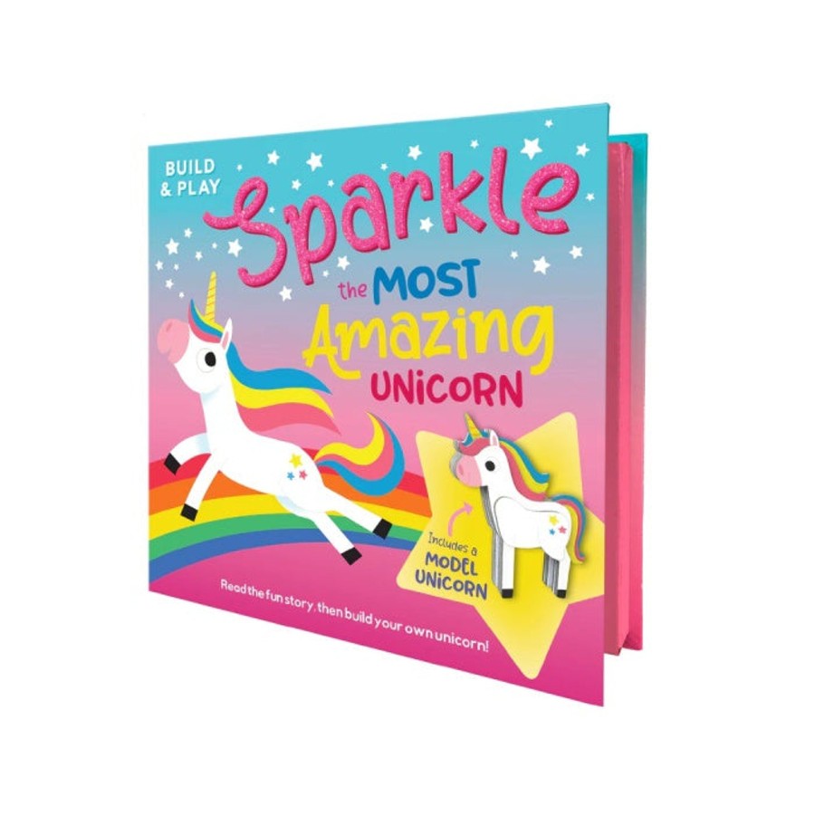 Play + Learn Lake Press Books | Build And Play - Sparkle The Most Amazing Unicorn