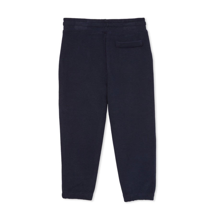 Child [2-14] Milky Bottoms | Milky French Rib Trackies - Navy