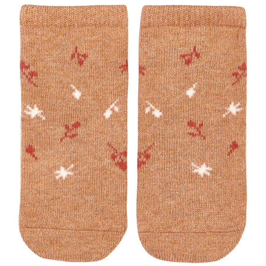 Baby [0-23M] Toshi Socks + Tights | Toshi Organic Ankle Jacquard Socks - Maple Leaves