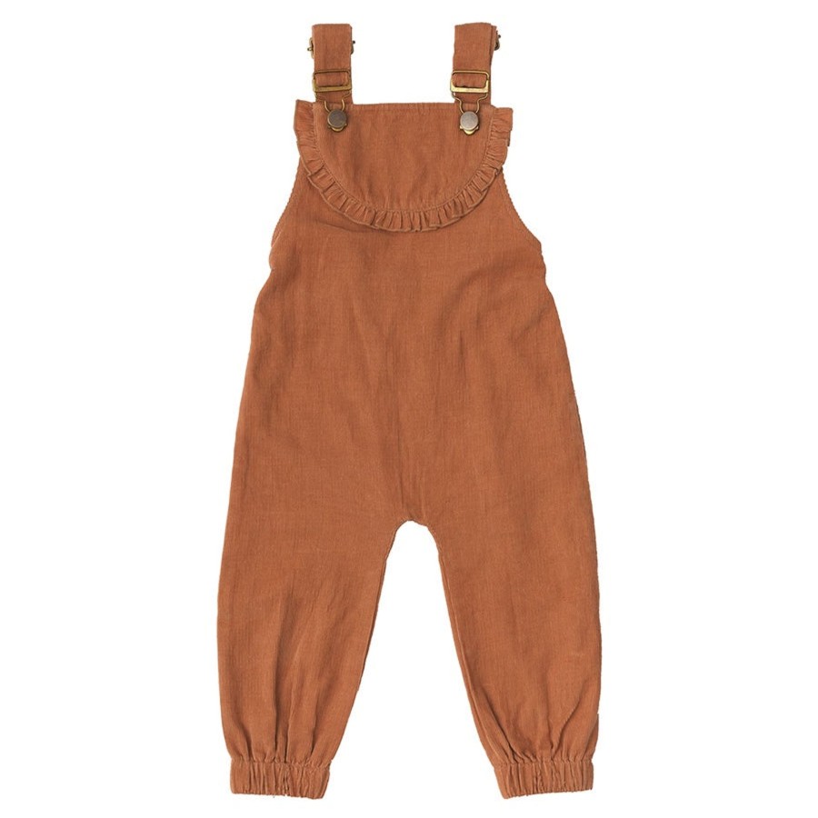 Child [2-14] Alex & Ant Overalls + Playsuits | Alex & Ant Sienna Overalls - Toffee