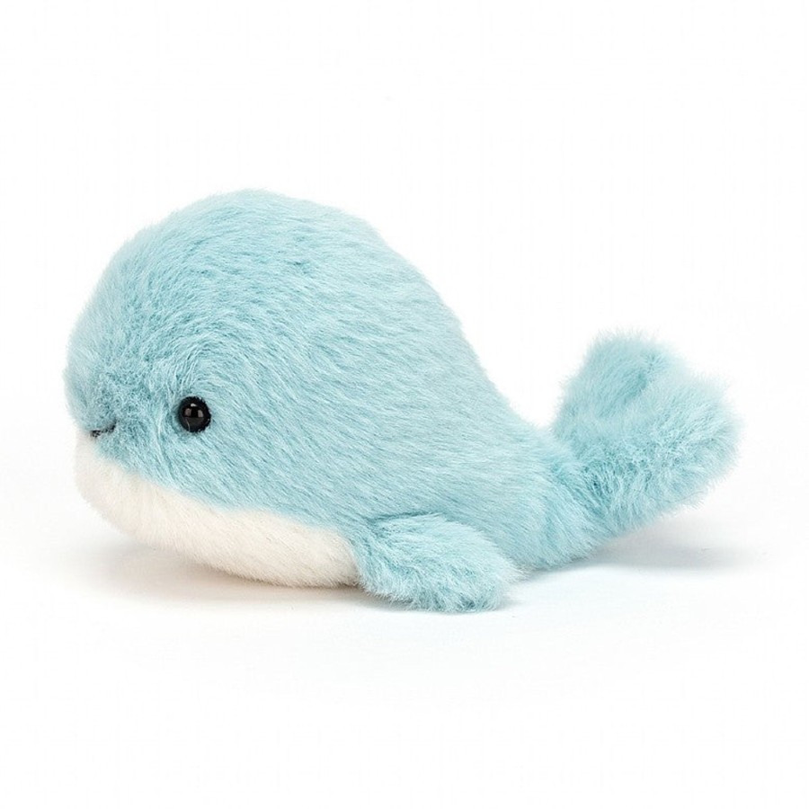 Baby [0-23M] Jellycat Soft Toys | Jellycat Fluffy Whale - Daisy And Hen Exclusive