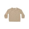 Child [2-14] Quincy Mae Knitwear | Quincy Mae Speckled Knit Sweater - Latte