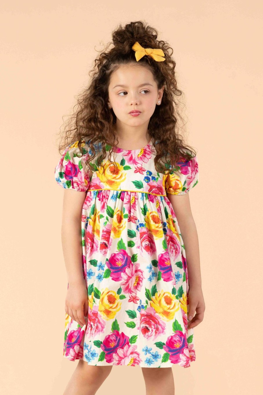 Child [2-14] Rock Your Baby Dresses | Rock Your Baby Chintz Dress