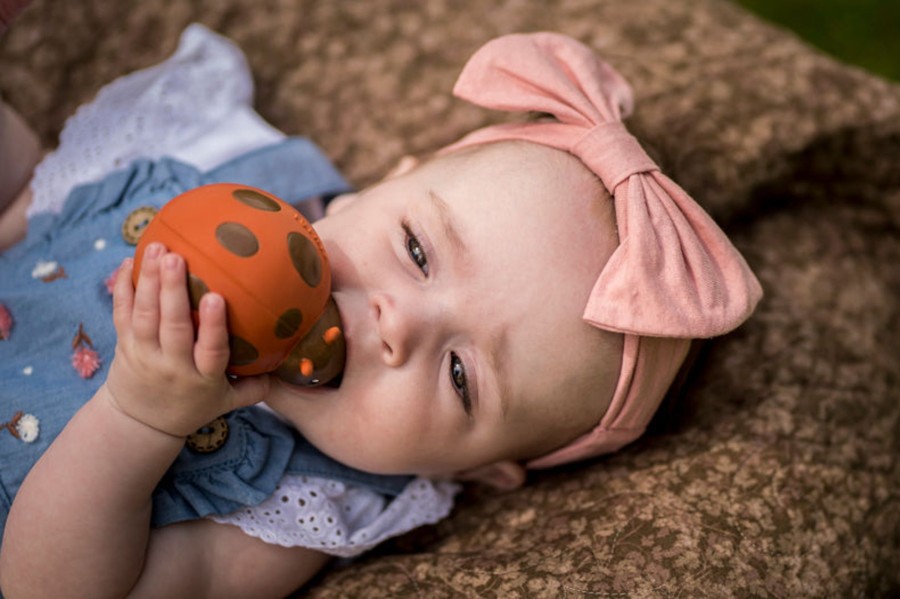 Play + Learn Tikiri Bath Toys | Tikiri My First Garden Friend - Ladybird