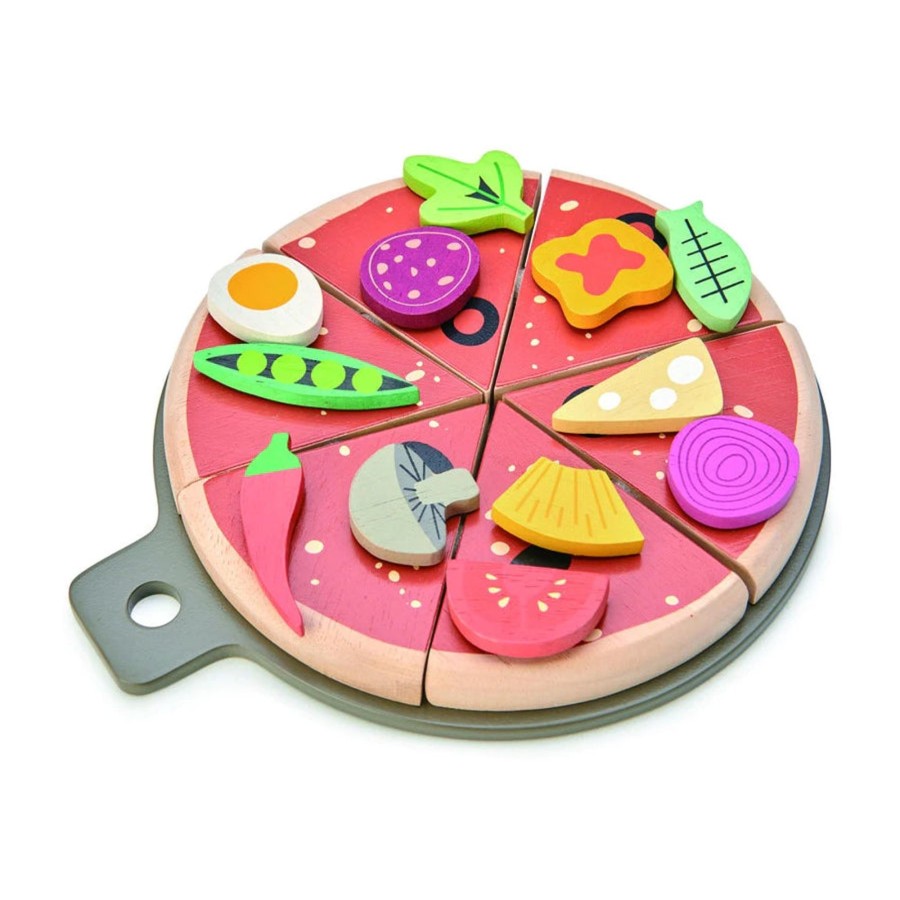 Play + Learn Tenderleaf Wooden Toys | Pizza Party