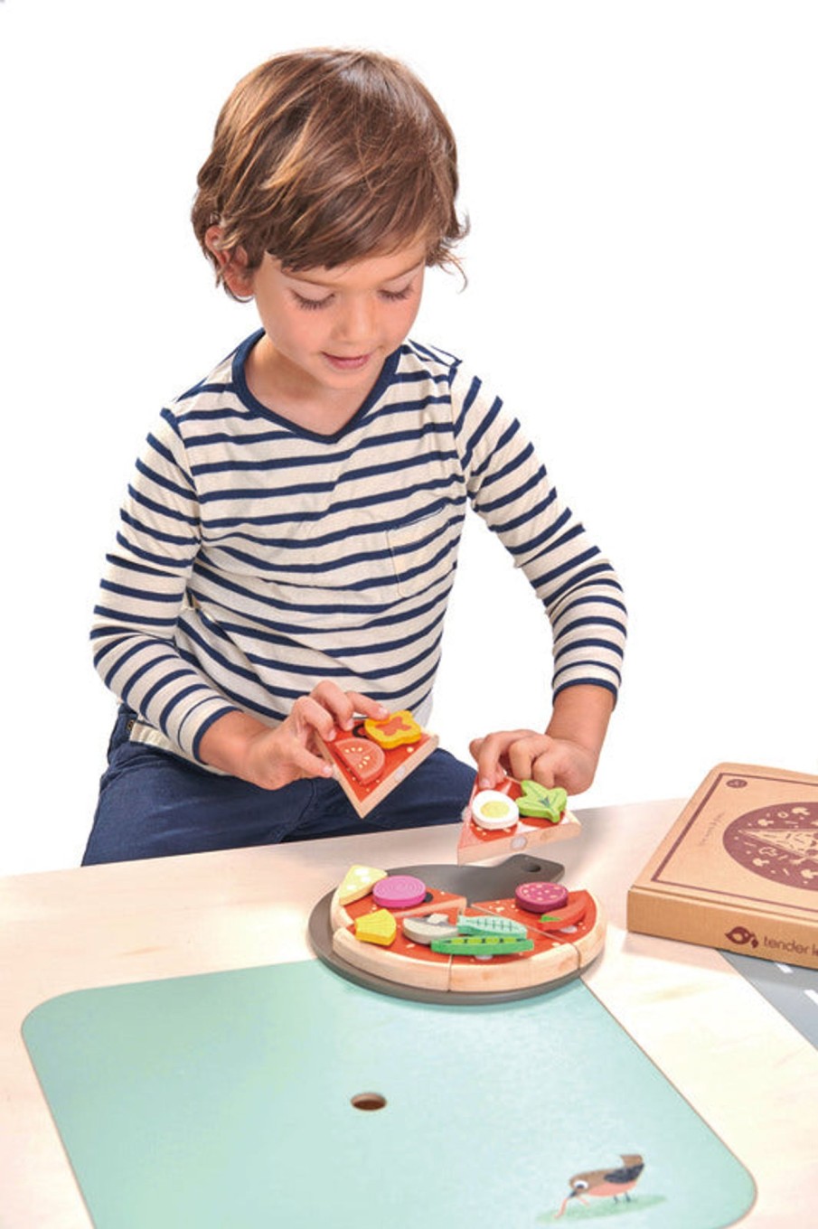 Play + Learn Tenderleaf Wooden Toys | Pizza Party