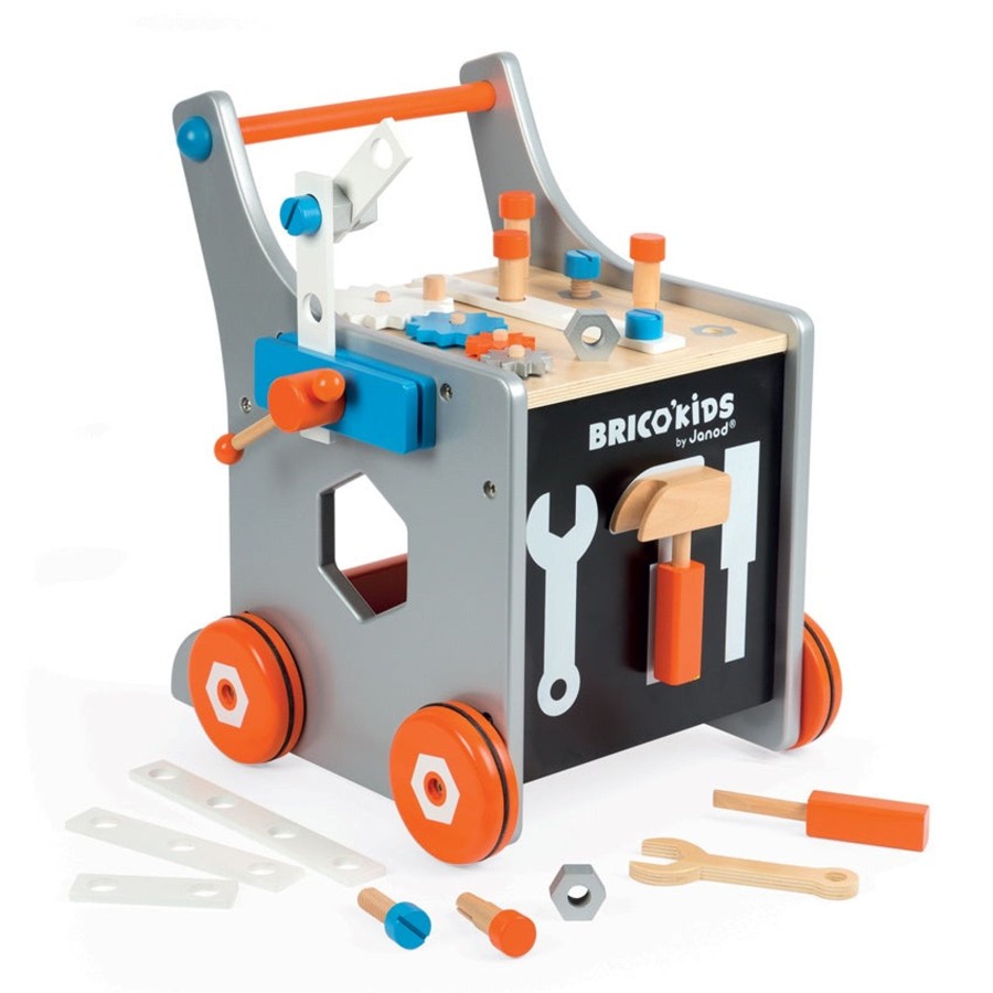 Baby [0-23M] Janod Wooden Toys | Janod - Bricokids Diy Trolley